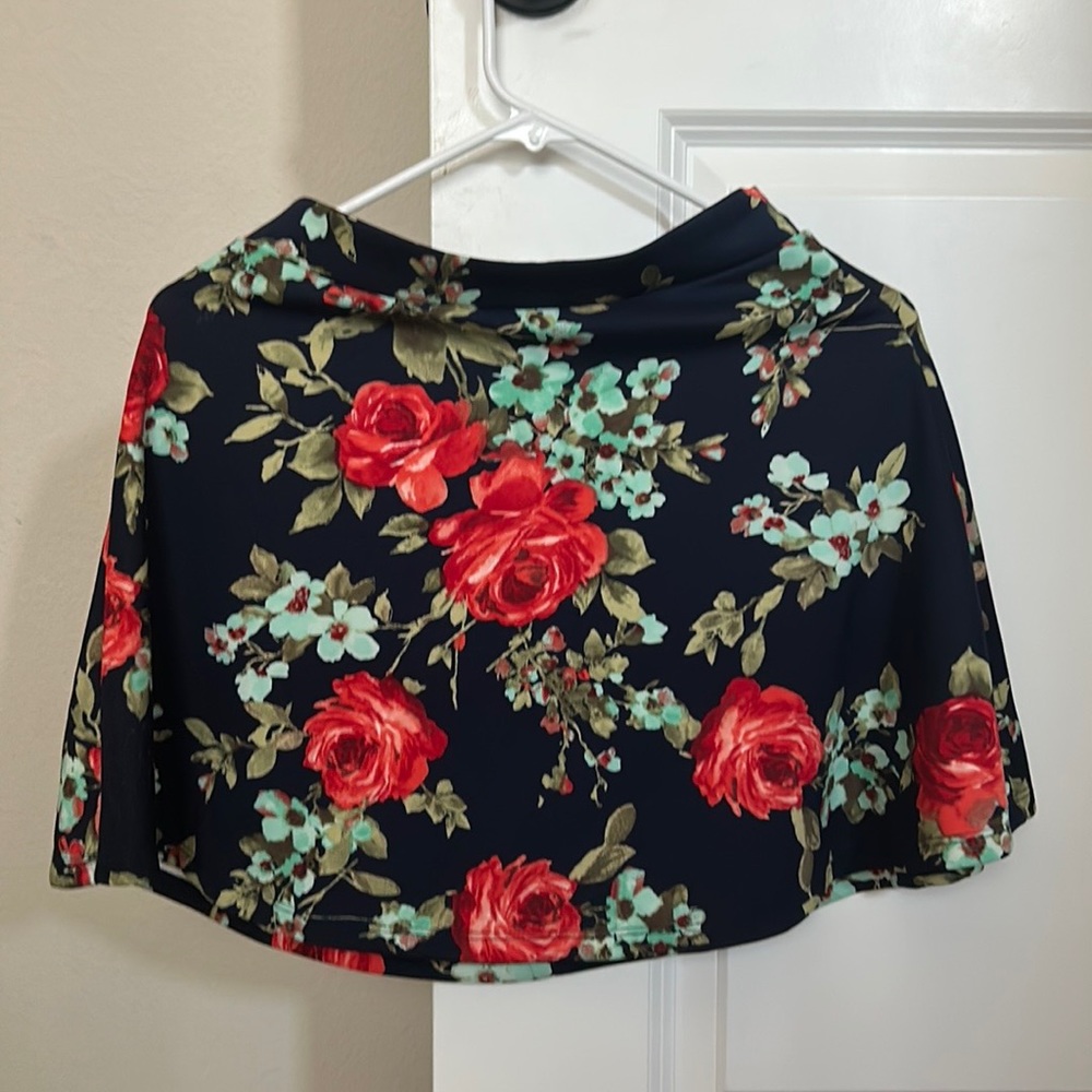 floral skirt